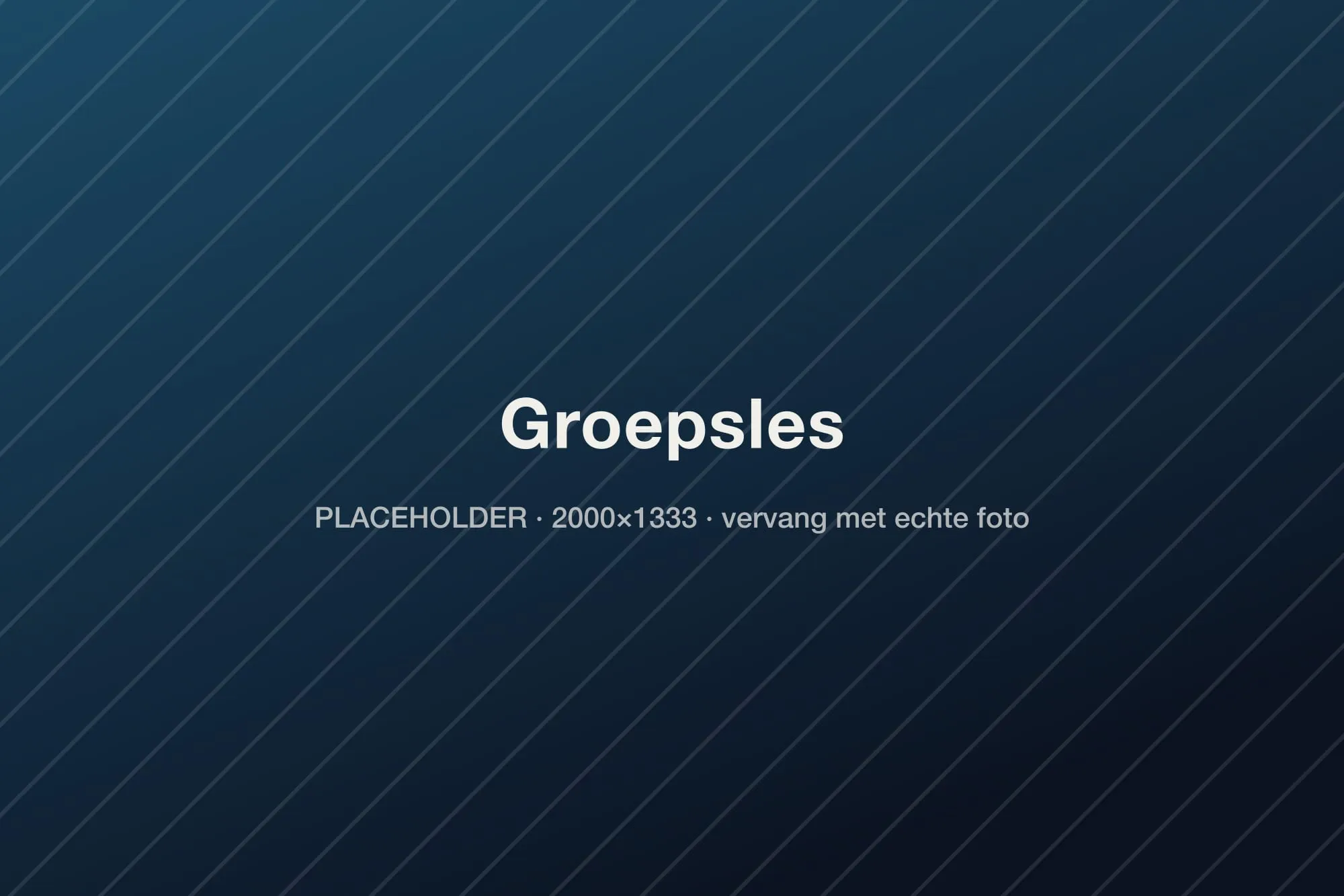 Groepsles in het centrum